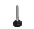 Adjustable Foot, 1t, Tilt 30°, M8, 25mm, Polyamide (PA) / Steel